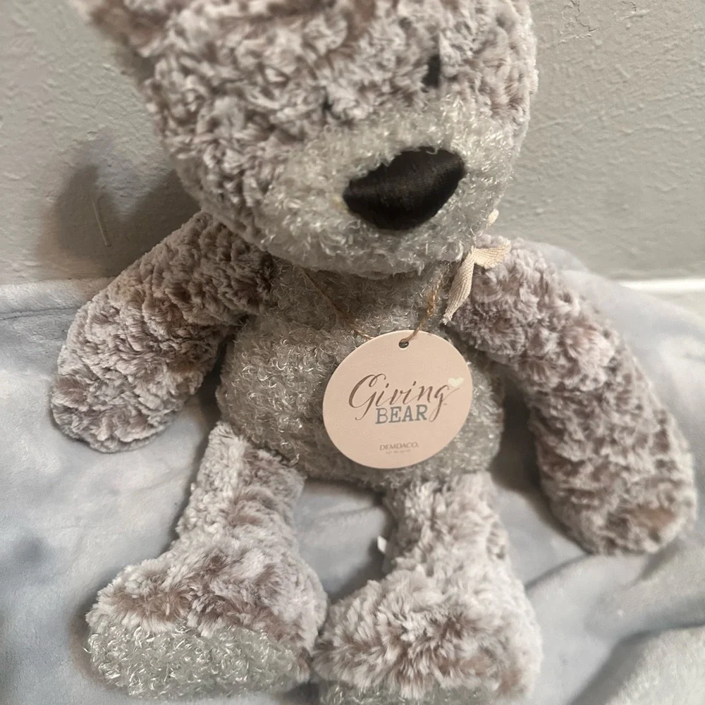 Gray‎ Stuffed Bear Plush Toy